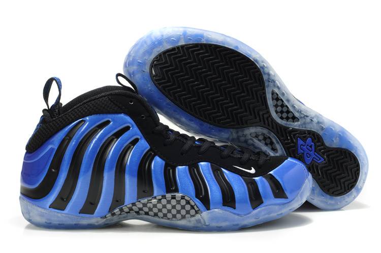 (On Sale April) Air Foamposite One Blue Black Real